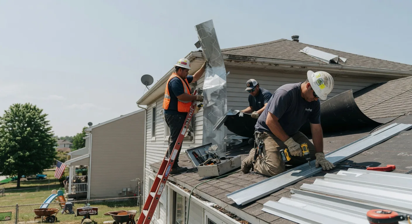 Metal Roof Repair in Republican City, NE